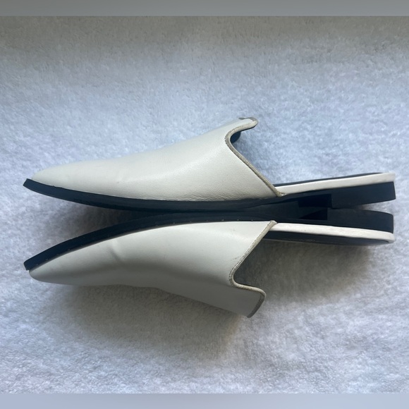 Treasure & Bond Keaton white leather mule slide loafer shoe. Women’s 7 - Picture 6 of 12
